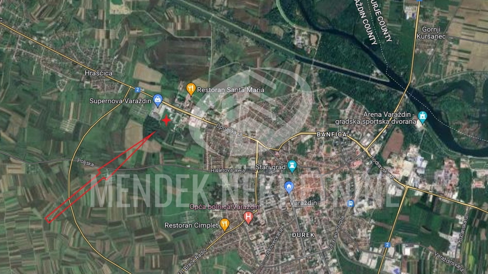 Land, 4200 m2, For Sale, Varaždin - Hallers